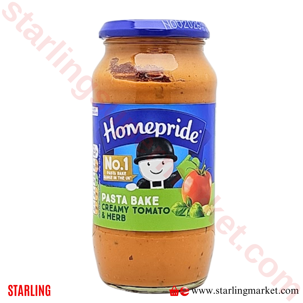 HOMEPRIDE CREAMY TOMAT&HERB PASTA BAKE SAUCE 485 G