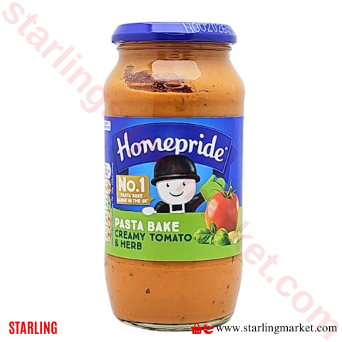 HOMEPRIDE CREAMY TOMAT&HERB PASTA BAKE SAUCE 485 G