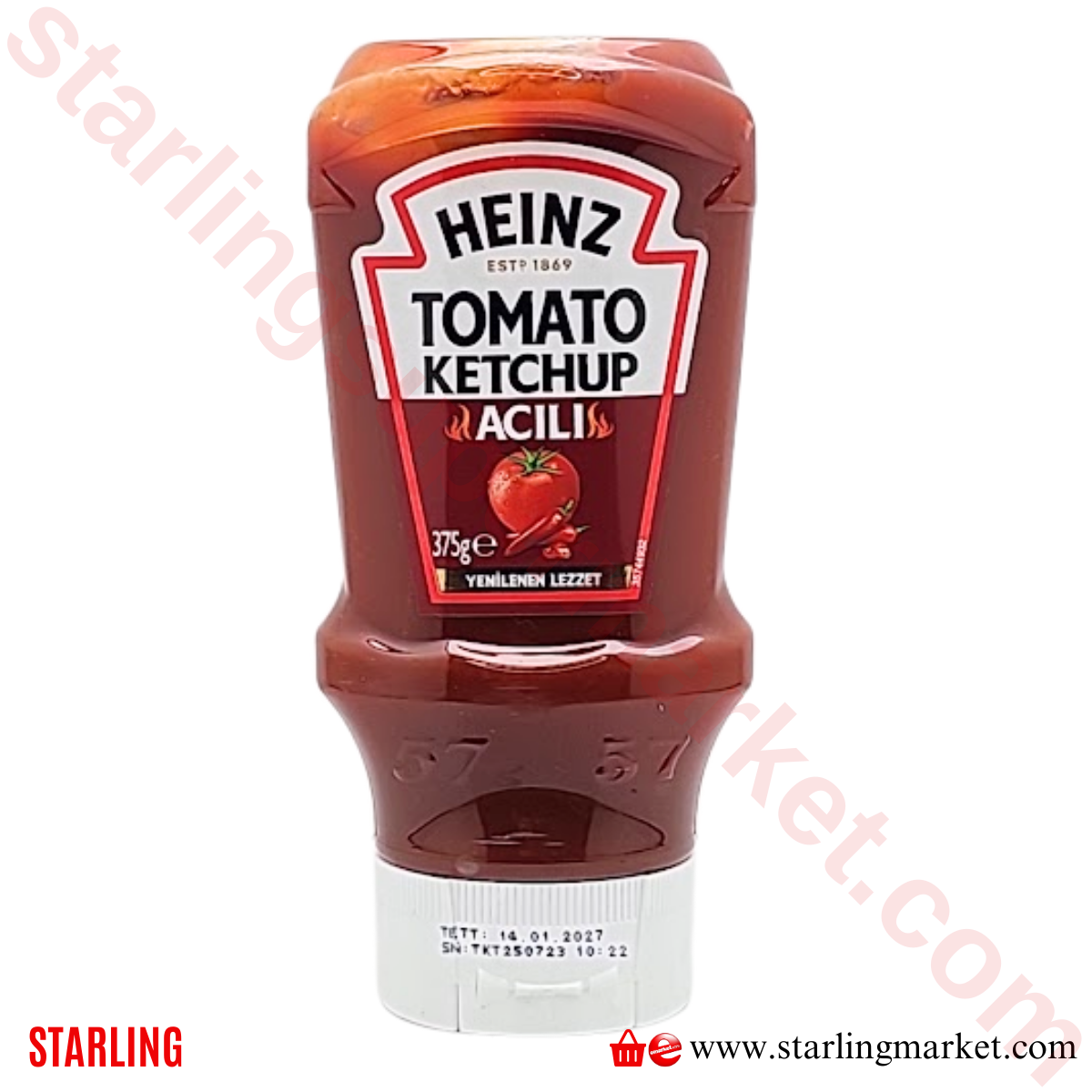 HEINZ KETCAP ACILI 375 G