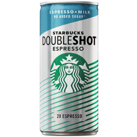 STARBUCKS SOGUK KAHVE DOUBLESHOT NO SUGAR 200 ML