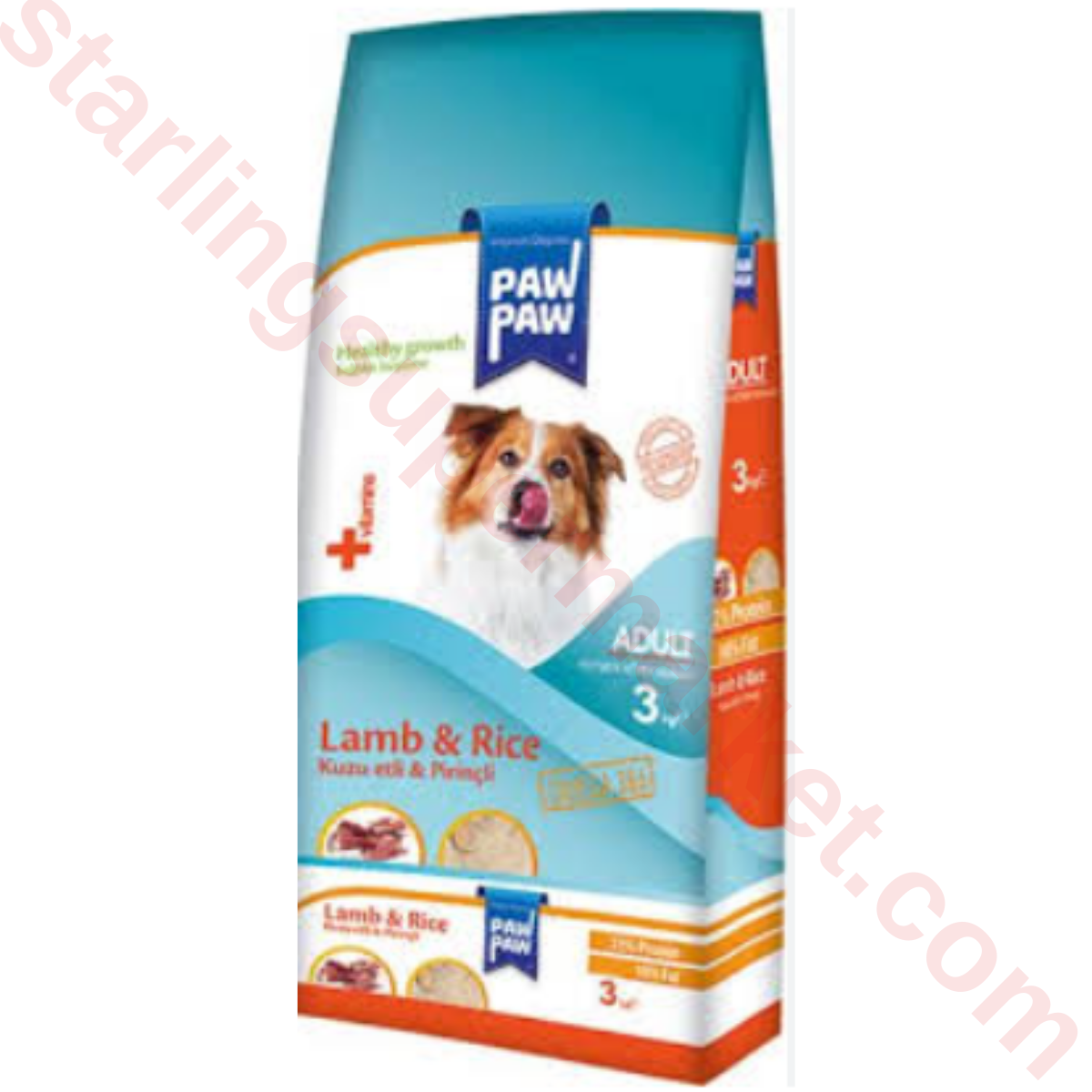 PAW PAW KOPEK MAMASI KURU KUZULU-PIRINCLI 3 KG