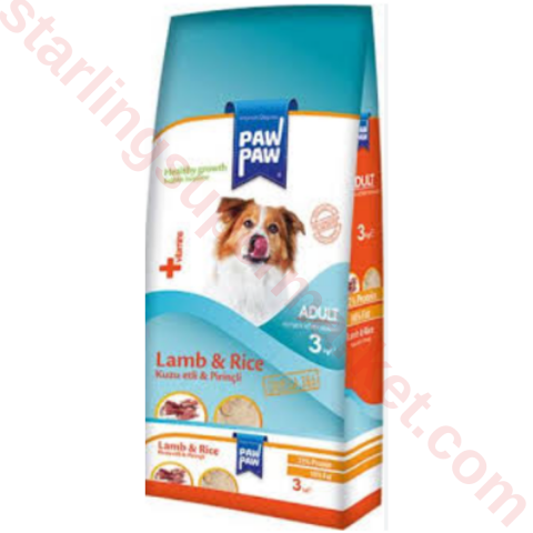 PAW PAW KOPEK MAMASI KURU KUZULU-PIRINCLI 3 KG