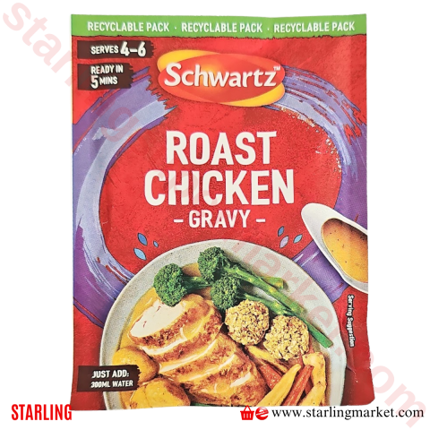 SCHWARTZ ROAST CHINKEN GRAVY 26 G