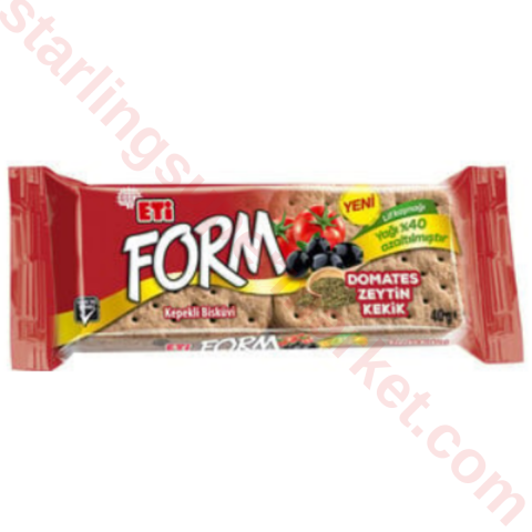 ETI FORM KEPEKLI BISKUVI DOMATES-ZEYTIN-KEKIK 40 G