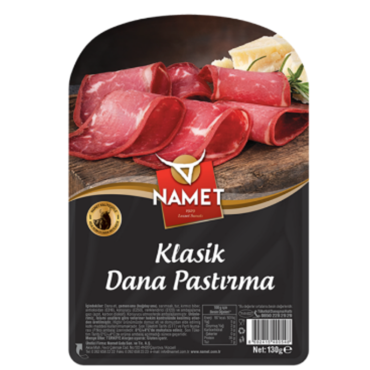 NAMET PASTIRMA DILIMLI LUKS 100 G
