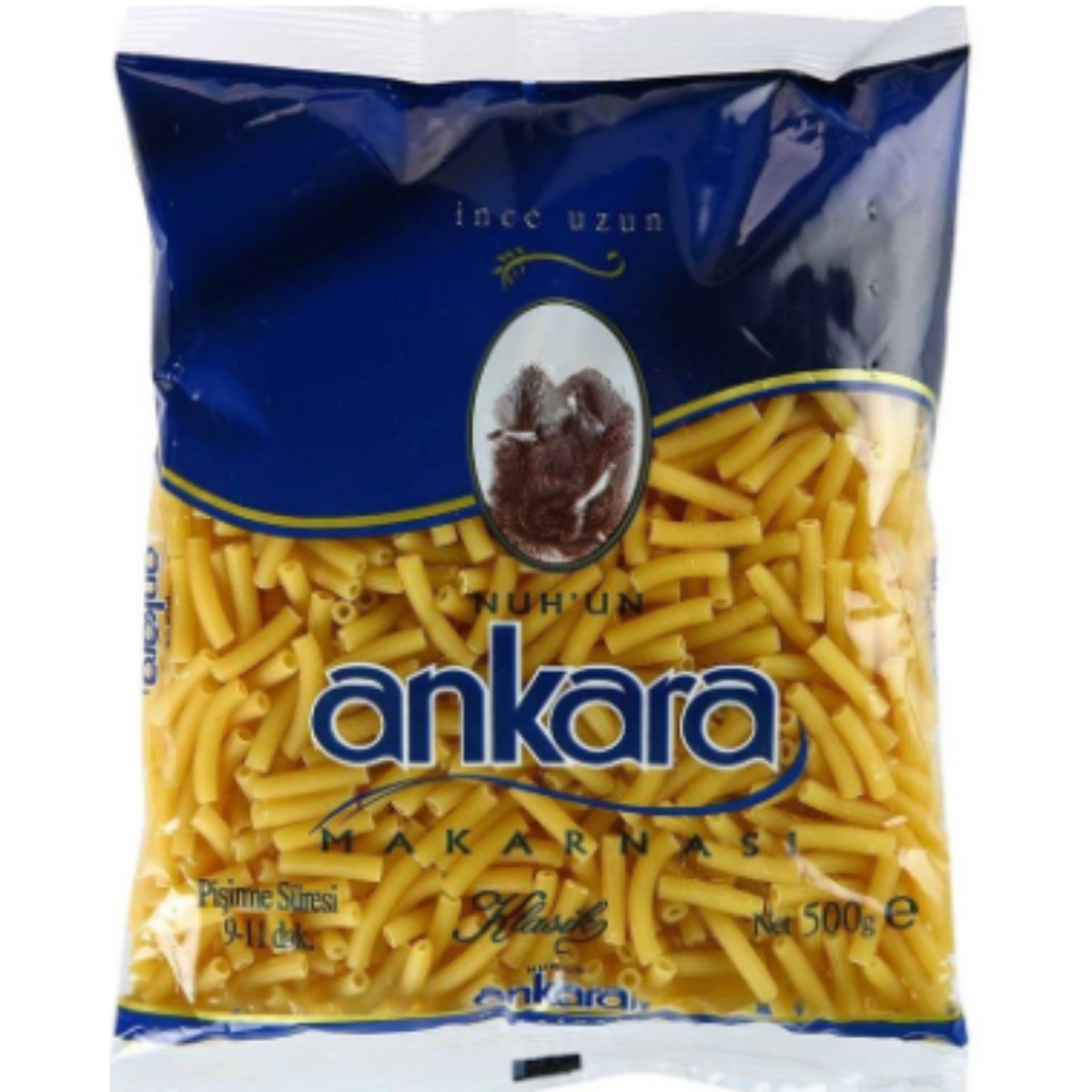 NUHUN ANKARA MAKARNA INCE UZUN 500 G