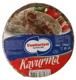 CUMHURIYET KAVURMA DILIMLI 120 G