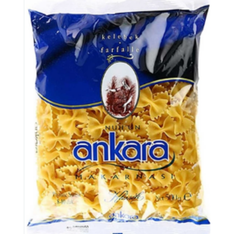 NUHUN ANKARA MAKARNA KELEBEK 500 G