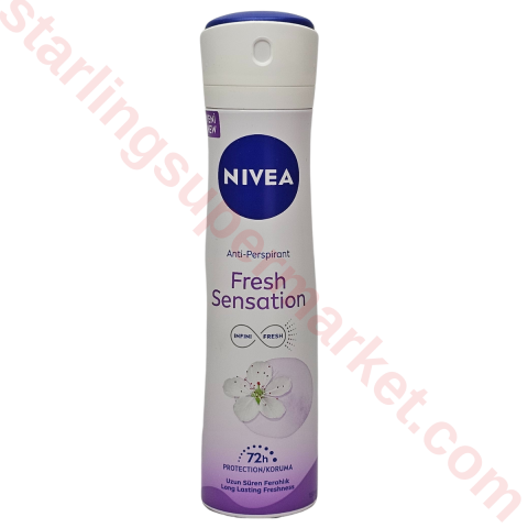 NIVEA DEO SPREY KADIN FRESH SENSATION 150 ML