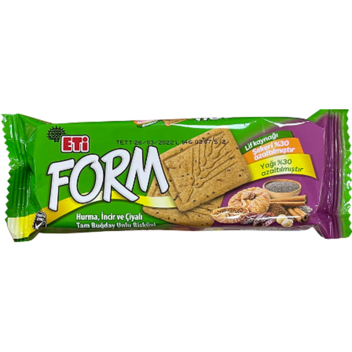 ETI FORM BISKUVI HURMA-INCIR-CIYALI 50 G