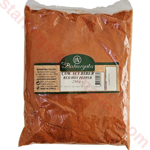 BAHARYOLU COK ACI BIBER TOZ 250 G