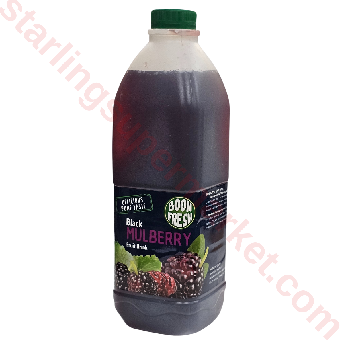 BOON FRESH BLACK MULBERRY JUICE 1.5 LT