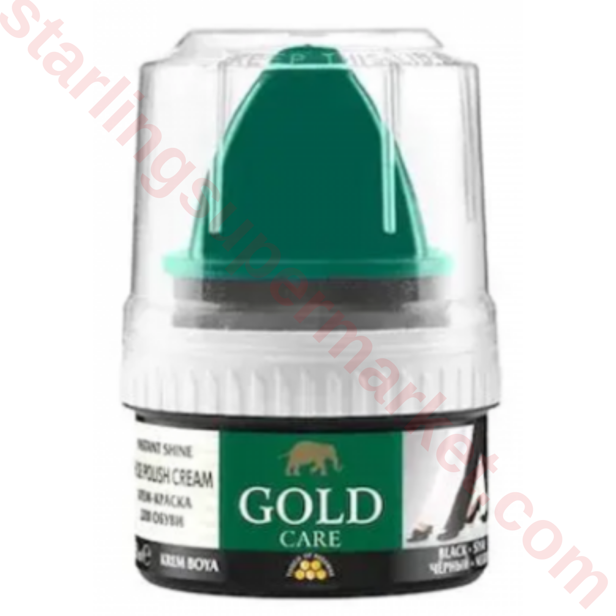 GOLD CARE AYAKKABI BOYASI KREM SIYAH 200 ML