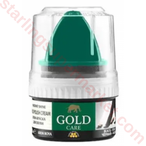 GOLD CARE AYAKKABI BOYASI KREM SIYAH 200 ML