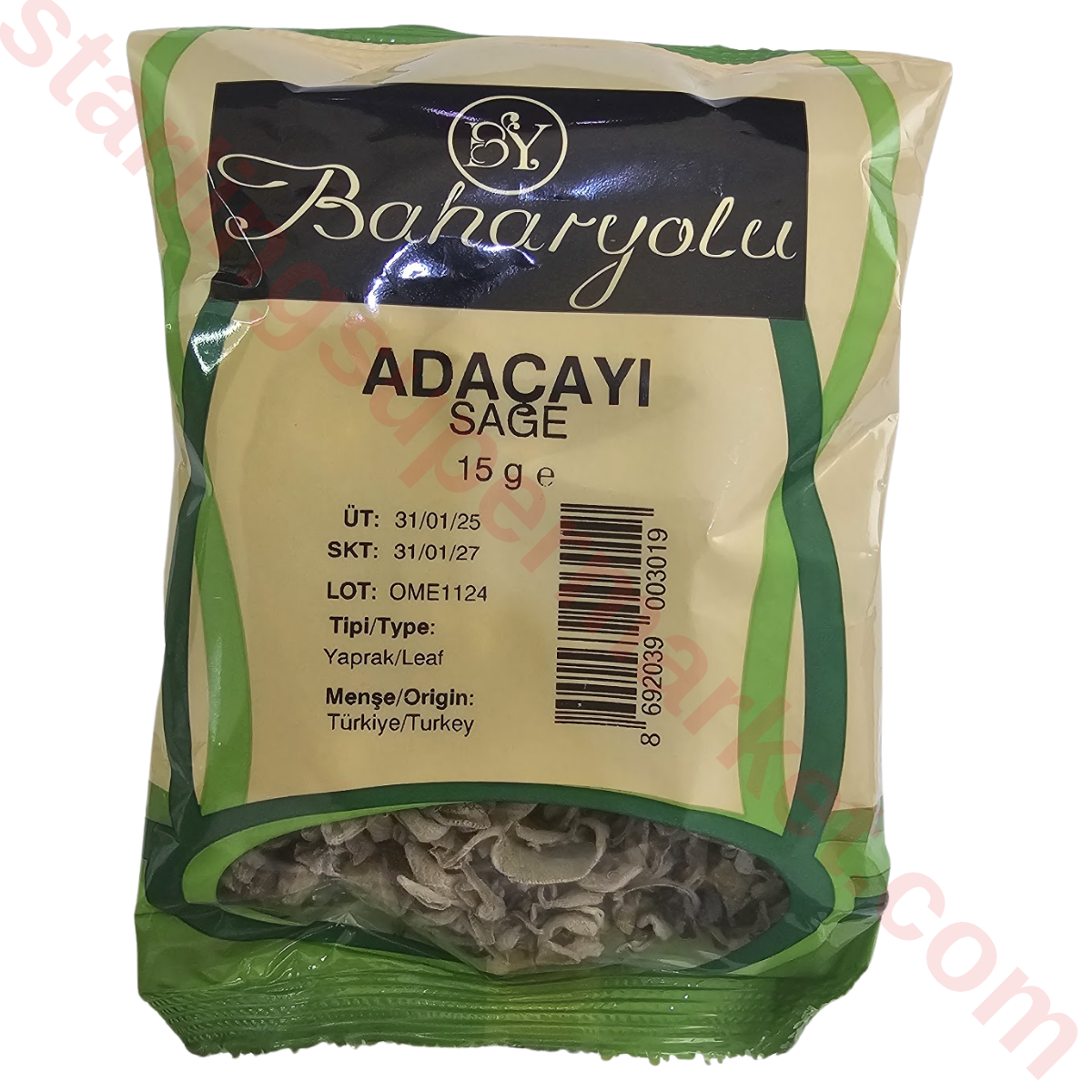 BAHARYOLU ADACAYI YAPRAK 15 G