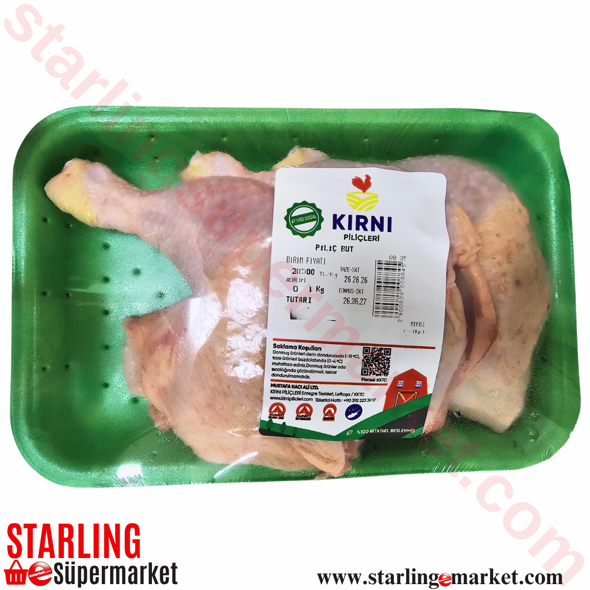 KIRNI TAZE TAVUK BUT KG