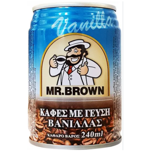 MR BROWN SOGUK KAHVE VANILLA 240 ML
