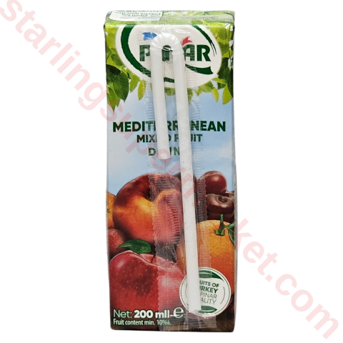 PINAR MEYVE SUYU AKDENIZ KARISIK MEY. 200 ML