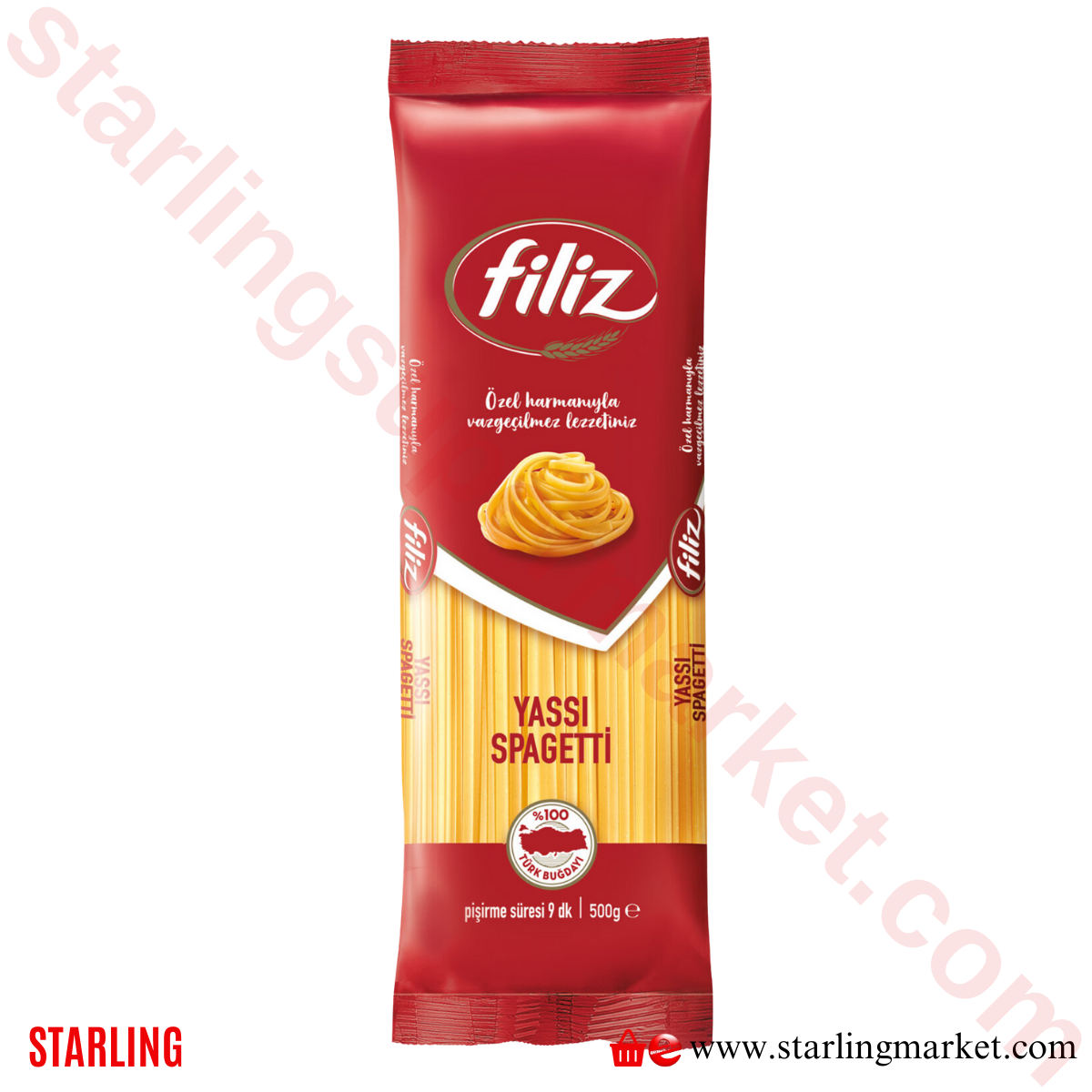 FILIZ MAKARNA YASSI SPAGETTI 500 G