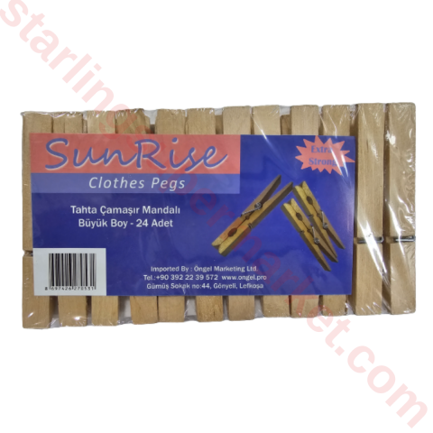 SUNRISE MANDAL TAHTA BUYUK 24 LU