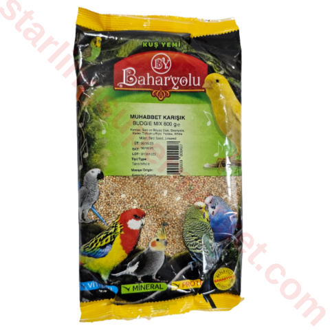 BAHARYOLU KUS YEMI MUHABBET KARISIK 800 G