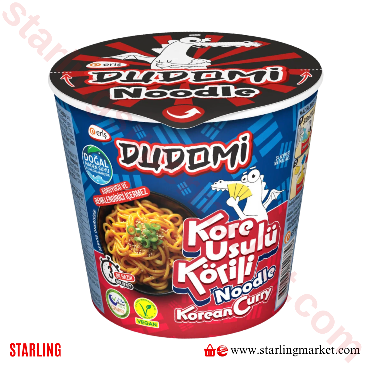 DUDOMI NOODLE BARDAK KORILI 60 G