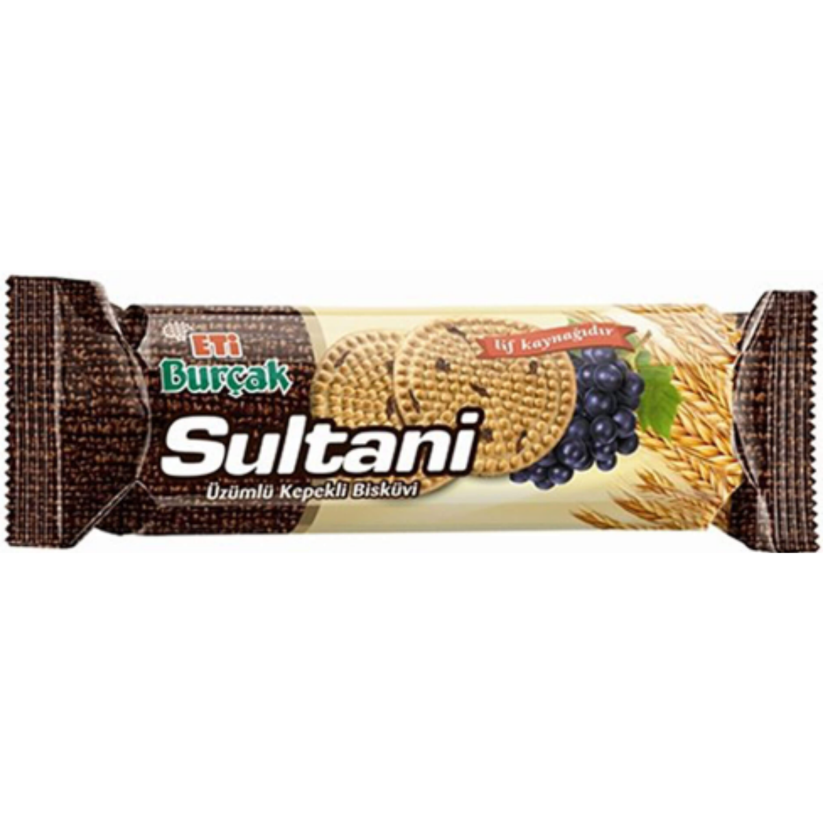 ETI BURCAK SULTANI UZUMLU KEPEKLI 123 G