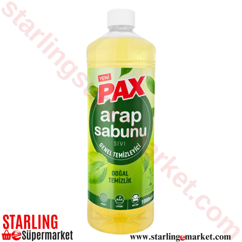 PAX ARAP SABUNU SIVI GENEL TEMIZLEYICI 1 LT