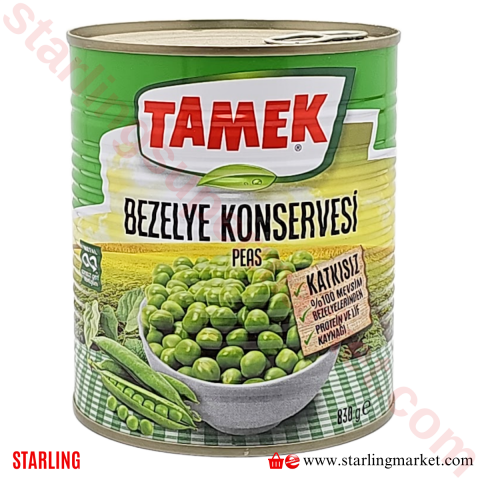 TAMEK BEZELYE KONSERVE 830 G