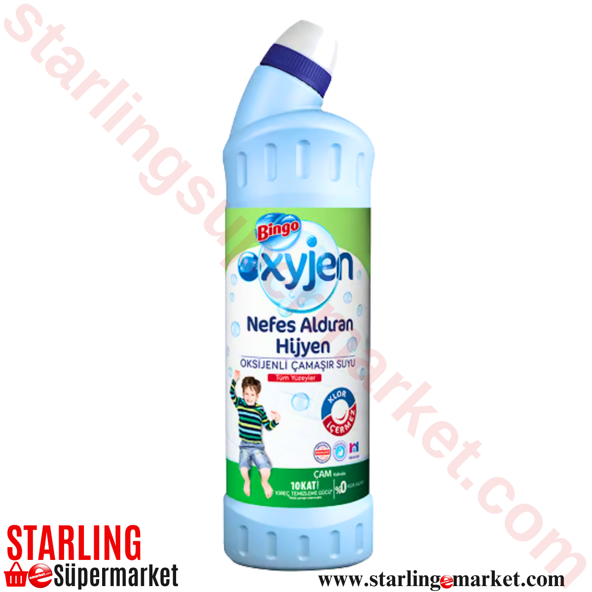 BINGO OKSIJEN CAMASIR SUYU FERAHLA. HIJYEN 750 ML