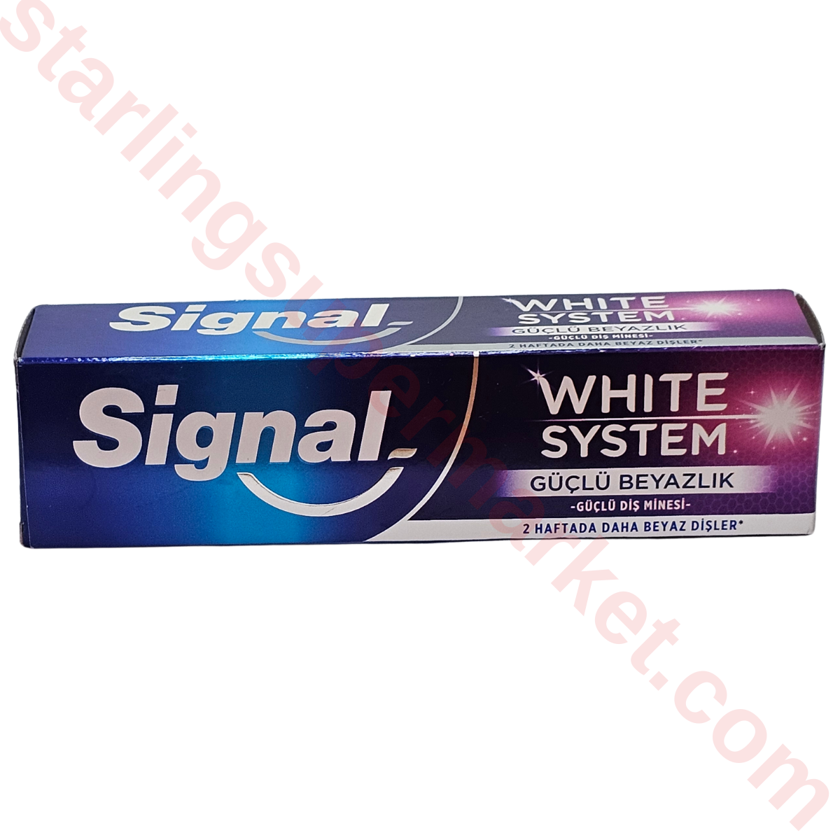 SIGNAL DIS MACUN WHITE SYSTEM GUCLU BEYAZ. 75 ML