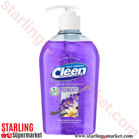 CLEEN SIVI SABUN LAVANTA VANILYA  400 ML