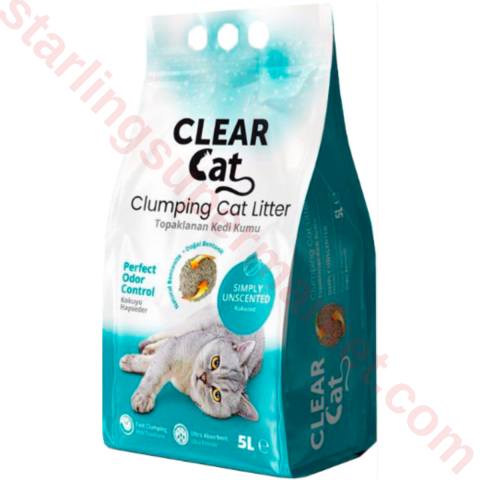 CLEARCAT KEDI KUMU NATUREL UNSCENTED 5 LT