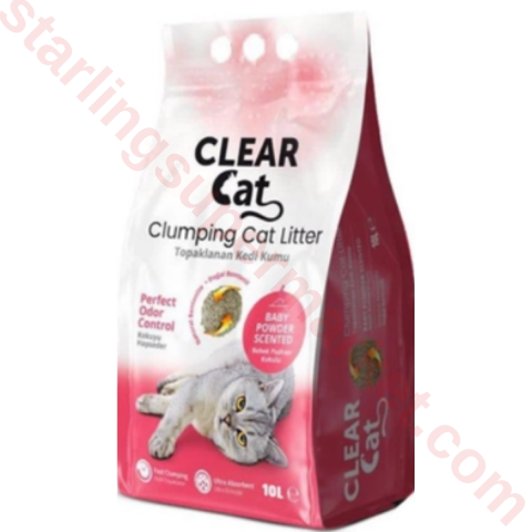 CLEARCAT KEDI KUMU BABY POWER SCENTED 10 LT