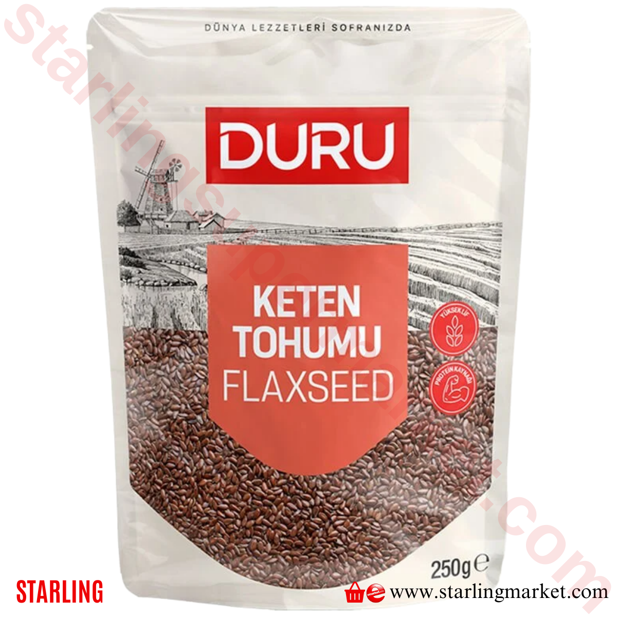 DURU KETEN TOHUMU 250 G