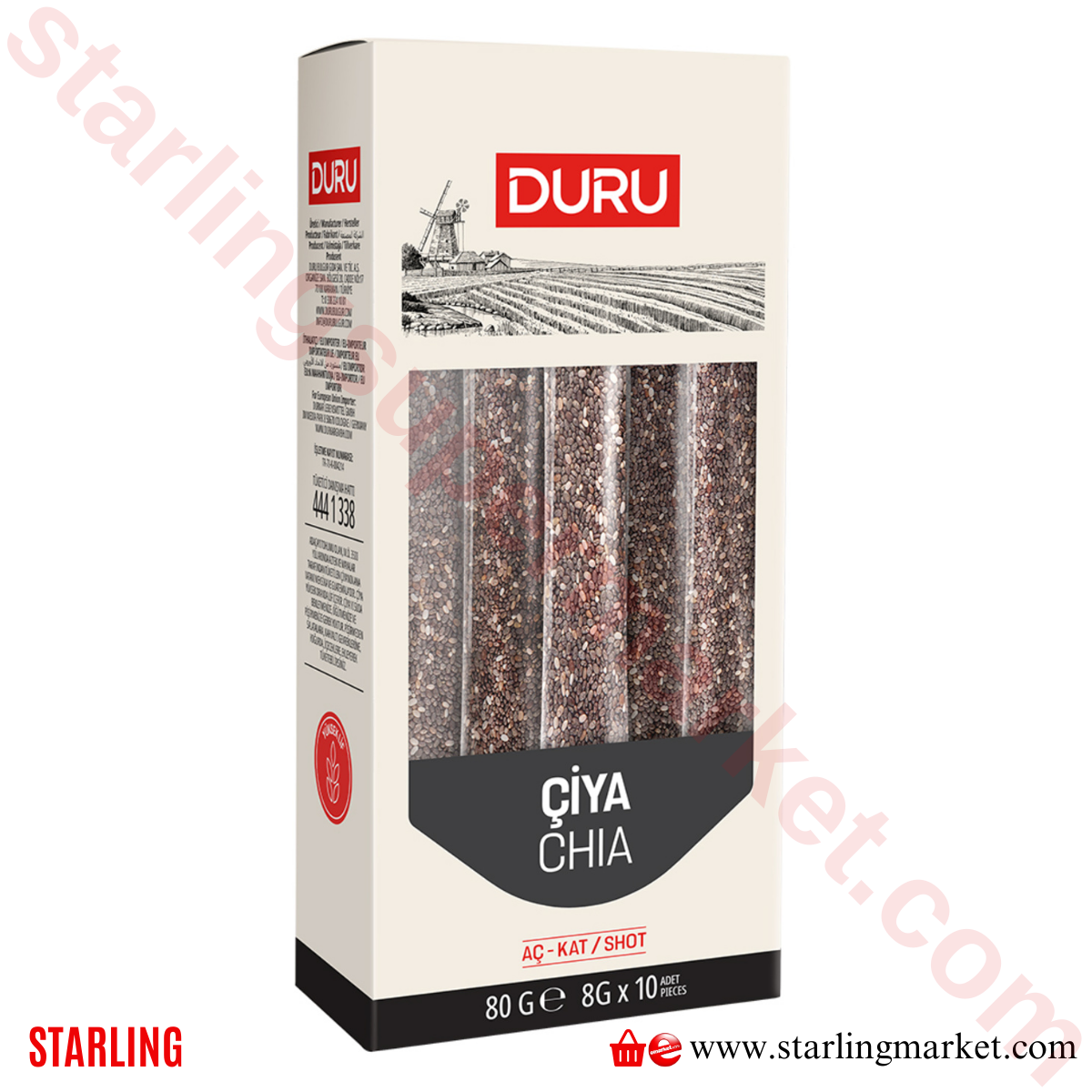 DURU CHIA TOHUMU 80 G