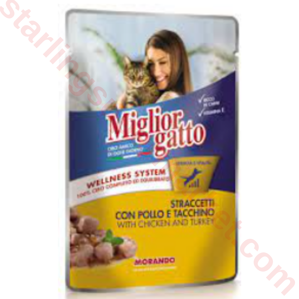 MIGLIORGATTO KEDI MAMASI YAS TAVUK+HINDI 100 G