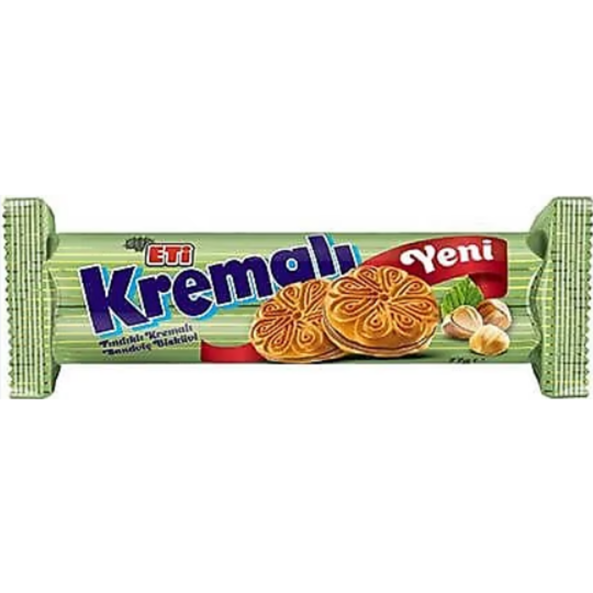 ETI BISKUVI FINDIK KREMALI SANDVIC 61 G