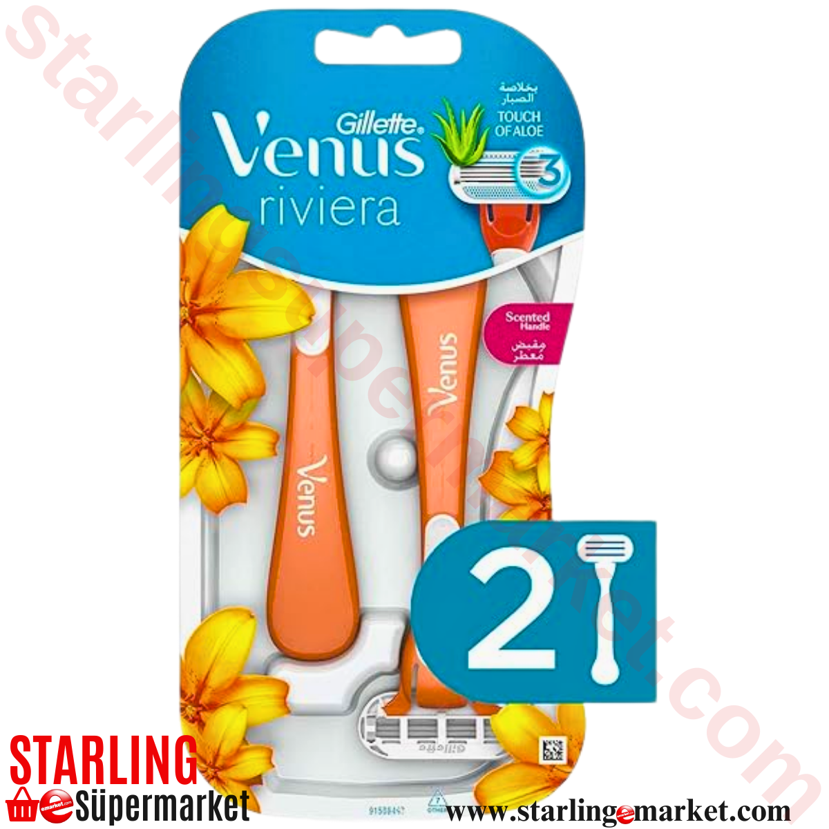 GILLETTE VENUS TIRAS MAKINESI RIVIERA 3 BICAK 2 LI