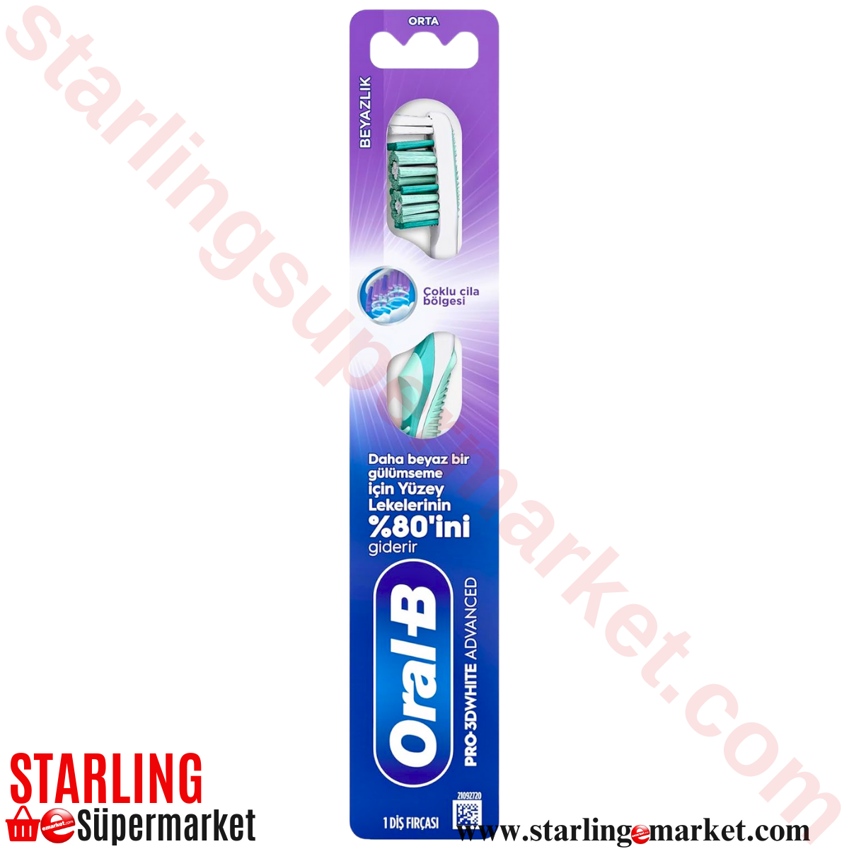 ORAL B DIS FIRCASI ADV 1CT-3D FRESH
