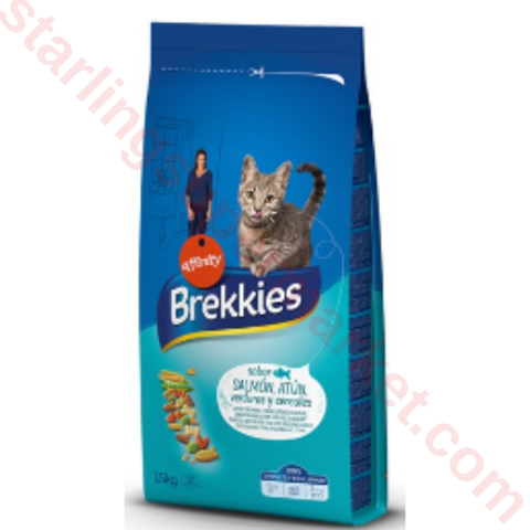 BREKKIES KEDI MAMASI MIX FISH 1500 G