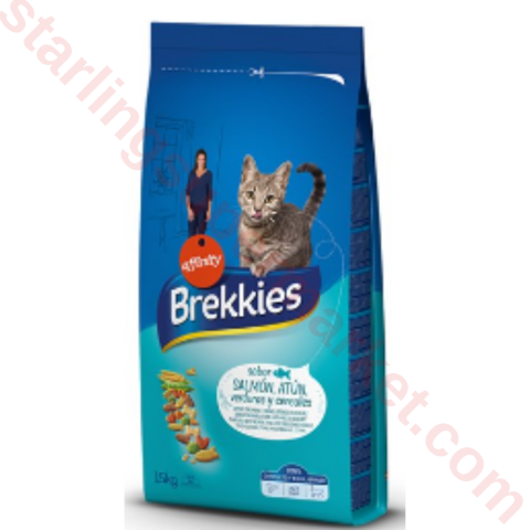 BREKKIES KEDI MAMASI MIX FISH 1500 G