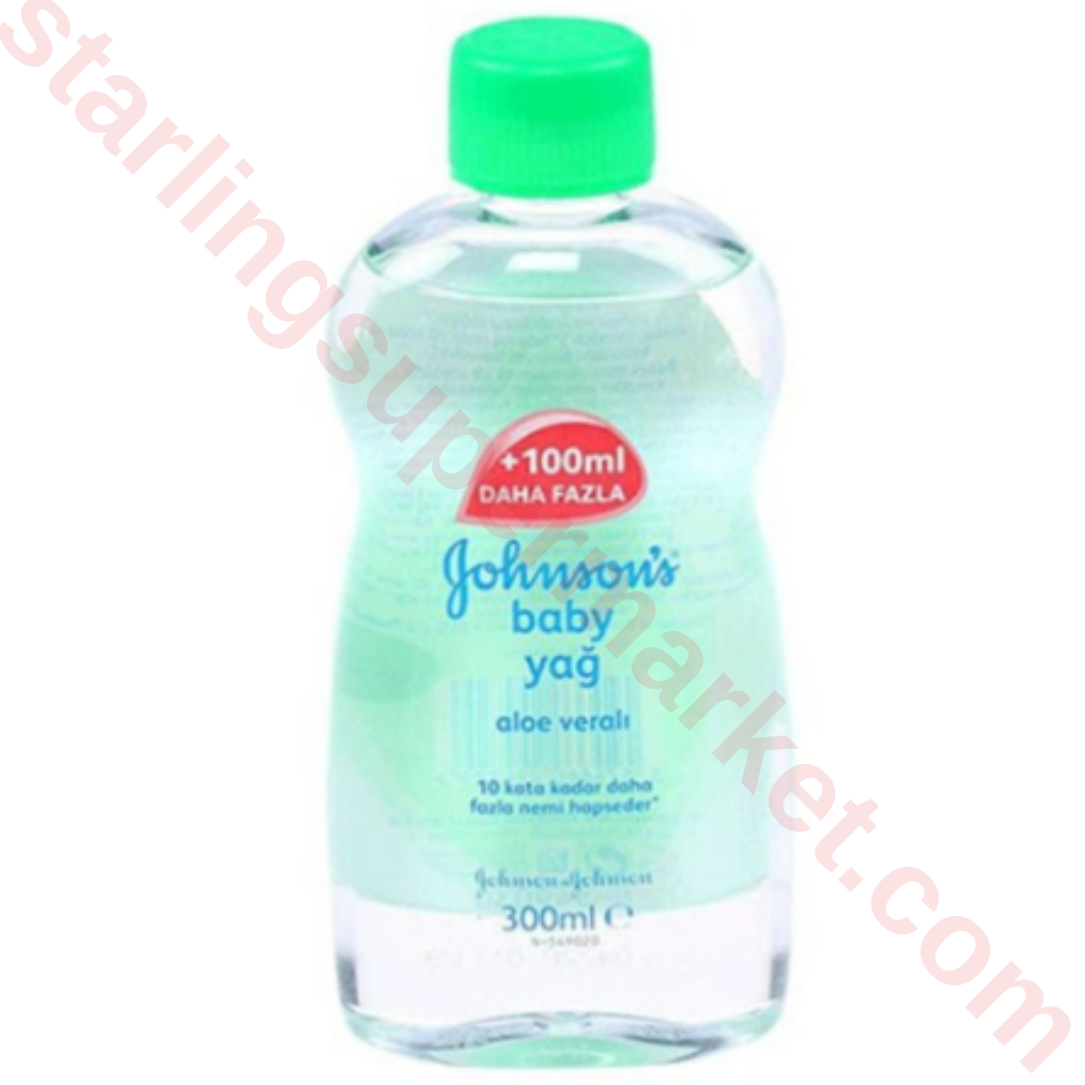 JOHNSONS BABY YAG ALOE VERA 300 ML