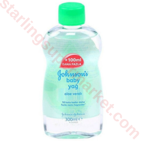 JOHNSONS BABY YAG ALOE VERA 300 ML