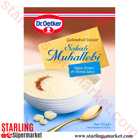 DR OETKER SAKIZLI MUHALLEBI 135 G