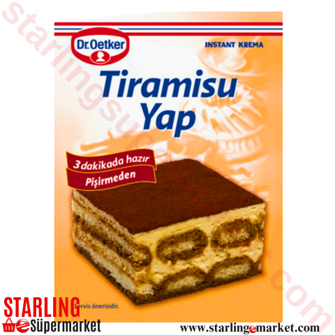 DR OETKER TIRAMISU YAP 127 G
