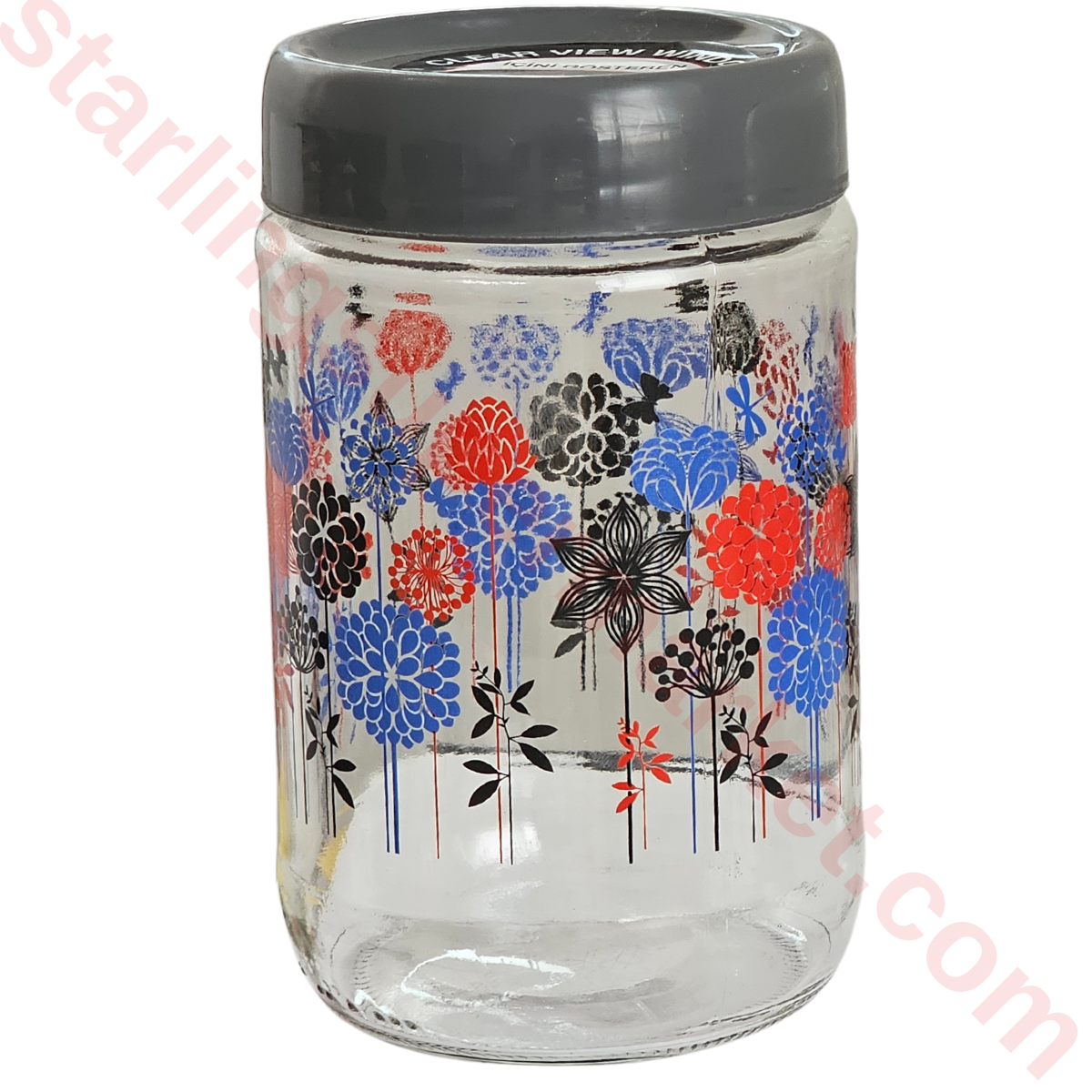 QLUX KAVANOZ RING CICEK DESENLI 660 CC