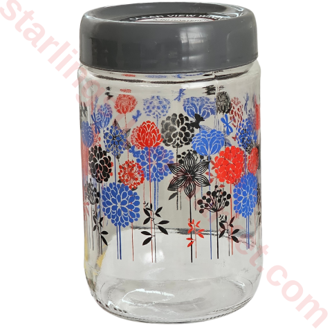 QLUX KAVANOZ RING CICEK DESENLI 660 CC