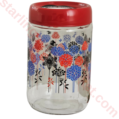 QLUX KAVANOZ RING CICEK DESENLI 660 CC