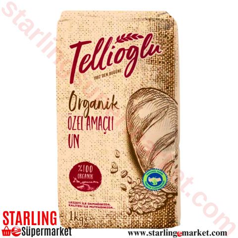 TELLIOGLU UN ORGANIK OZEL AMACLI BUGDAY 1 KG